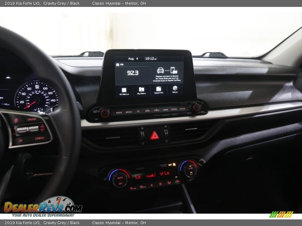 2019 Kia Forte LXS Gravity Grey / Black Photo #9