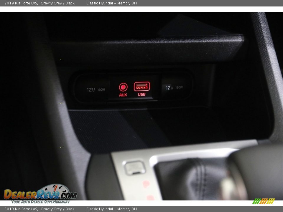 2019 Kia Forte LXS Gravity Grey / Black Photo #12