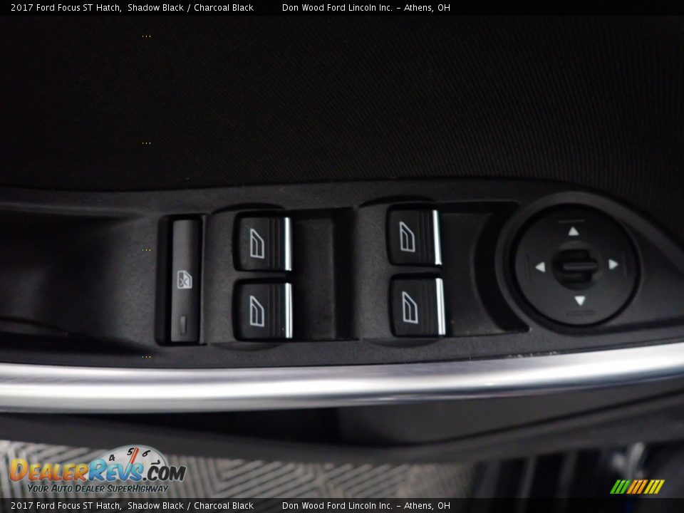 2017 Ford Focus ST Hatch Shadow Black / Charcoal Black Photo #21
