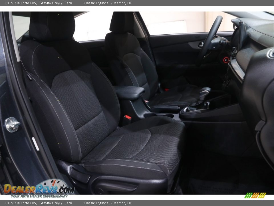 2019 Kia Forte LXS Gravity Grey / Black Photo #14