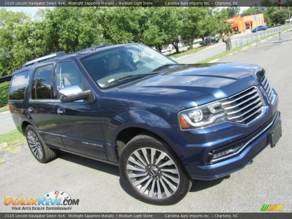 Midnight Sapphire Metallic 2016 Lincoln Navigator Select 4x4 Photo #3