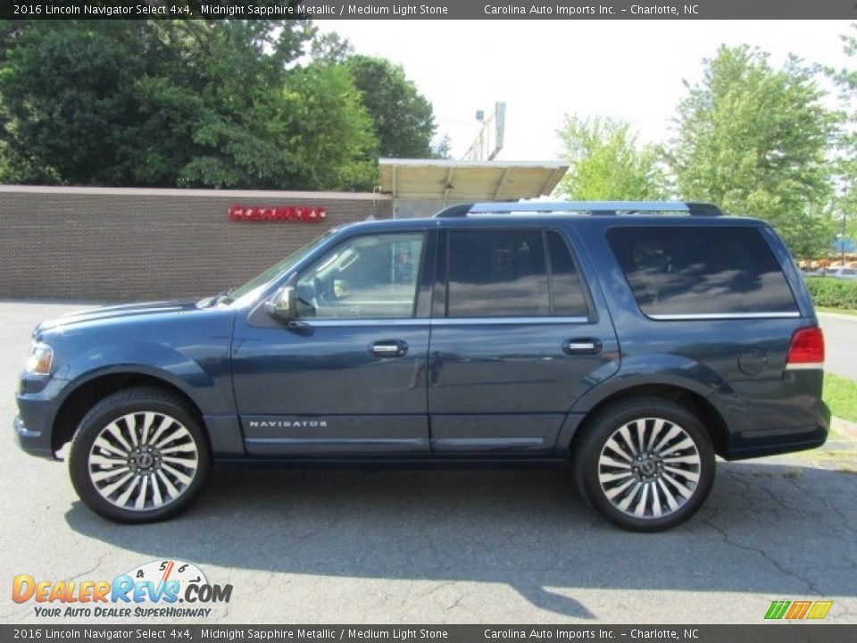 Midnight Sapphire Metallic 2016 Lincoln Navigator Select 4x4 Photo #6