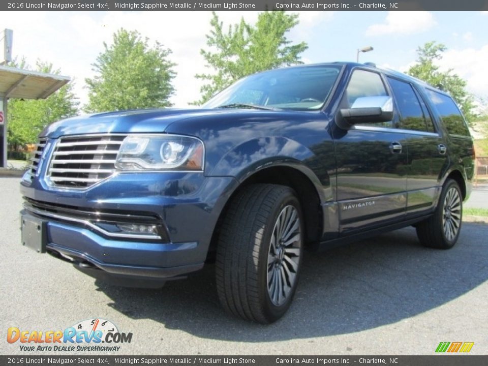 Midnight Sapphire Metallic 2016 Lincoln Navigator Select 4x4 Photo #7