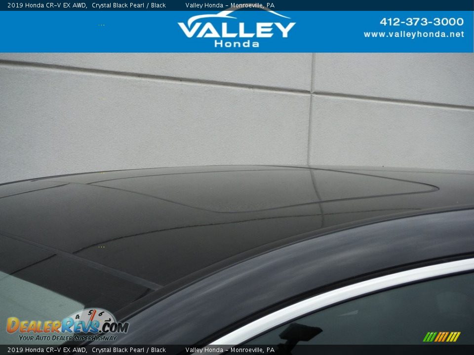2019 Honda CR-V EX AWD Crystal Black Pearl / Black Photo #3