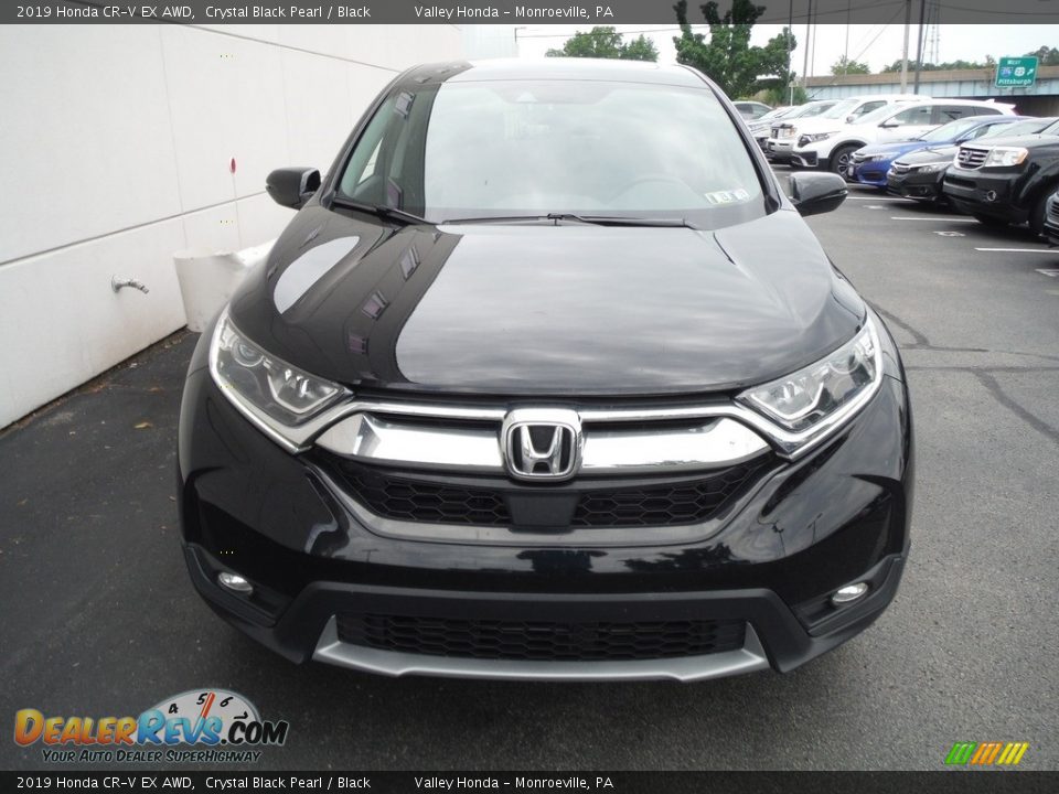 2019 Honda CR-V EX AWD Crystal Black Pearl / Black Photo #4
