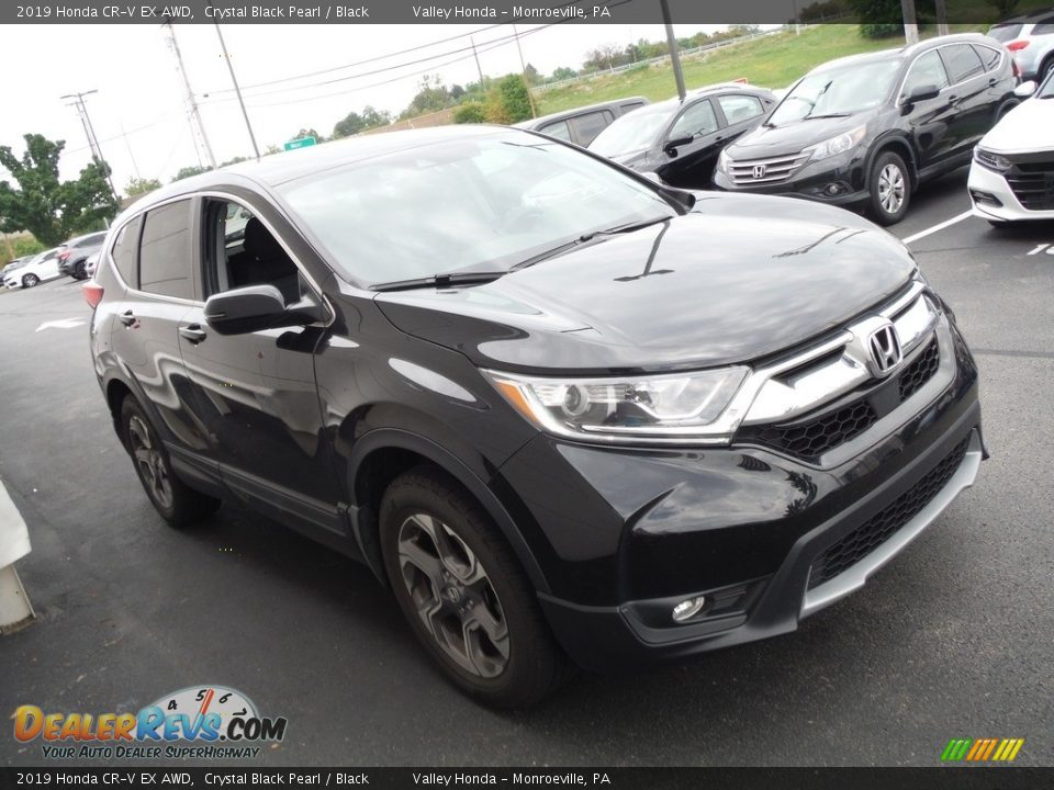 2019 Honda CR-V EX AWD Crystal Black Pearl / Black Photo #5