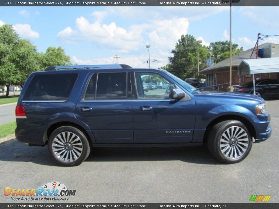 Midnight Sapphire Metallic 2016 Lincoln Navigator Select 4x4 Photo #11