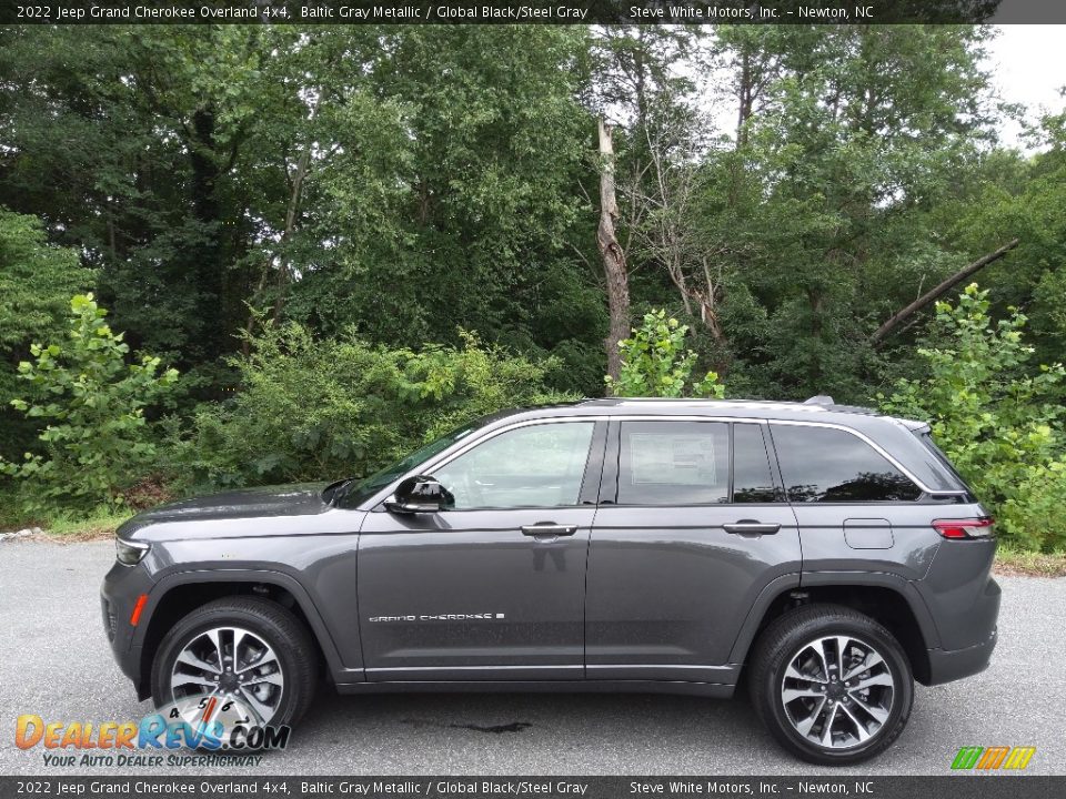 Baltic Gray Metallic 2022 Jeep Grand Cherokee Overland 4x4 Photo #1