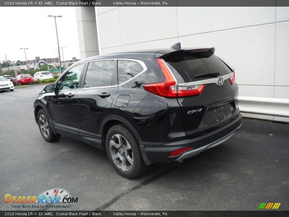 2019 Honda CR-V EX AWD Crystal Black Pearl / Black Photo #8