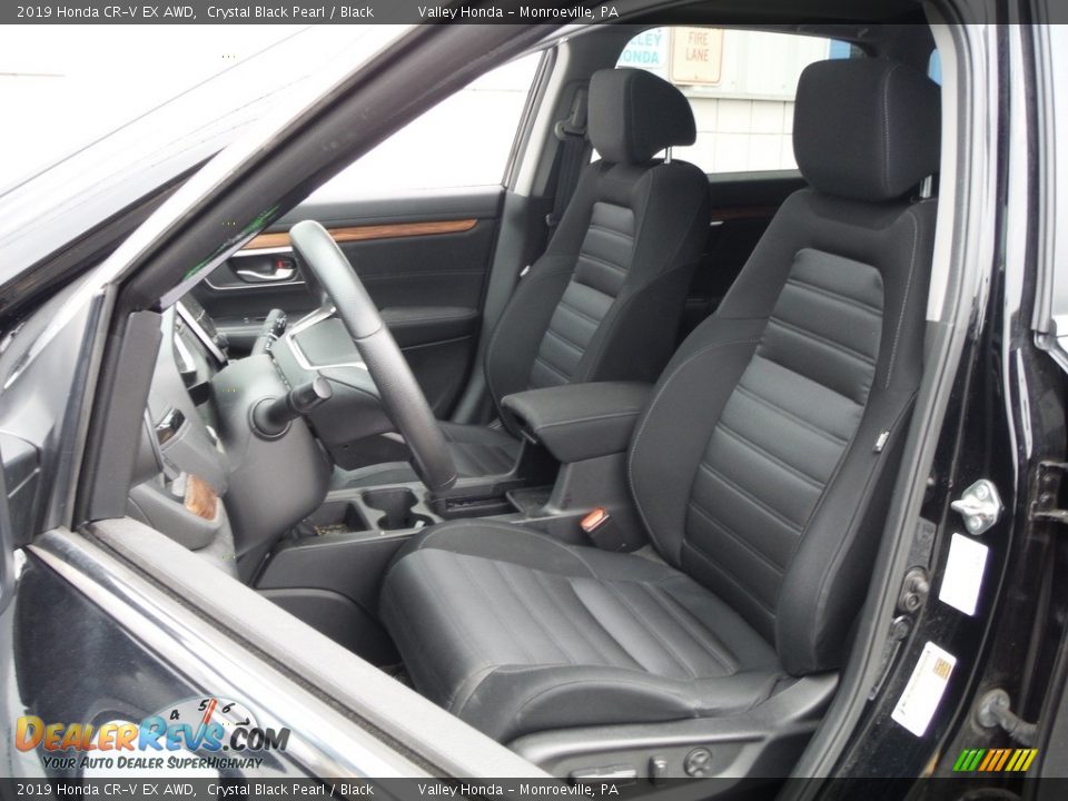 2019 Honda CR-V EX AWD Crystal Black Pearl / Black Photo #12
