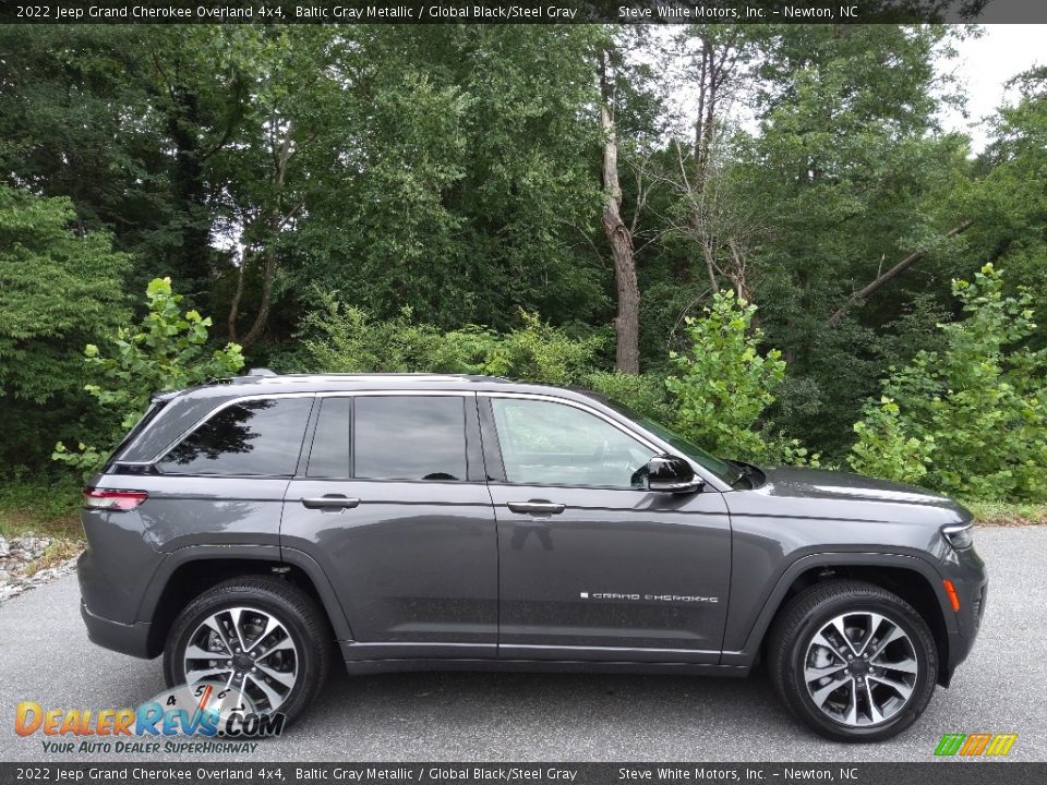 Baltic Gray Metallic 2022 Jeep Grand Cherokee Overland 4x4 Photo #5