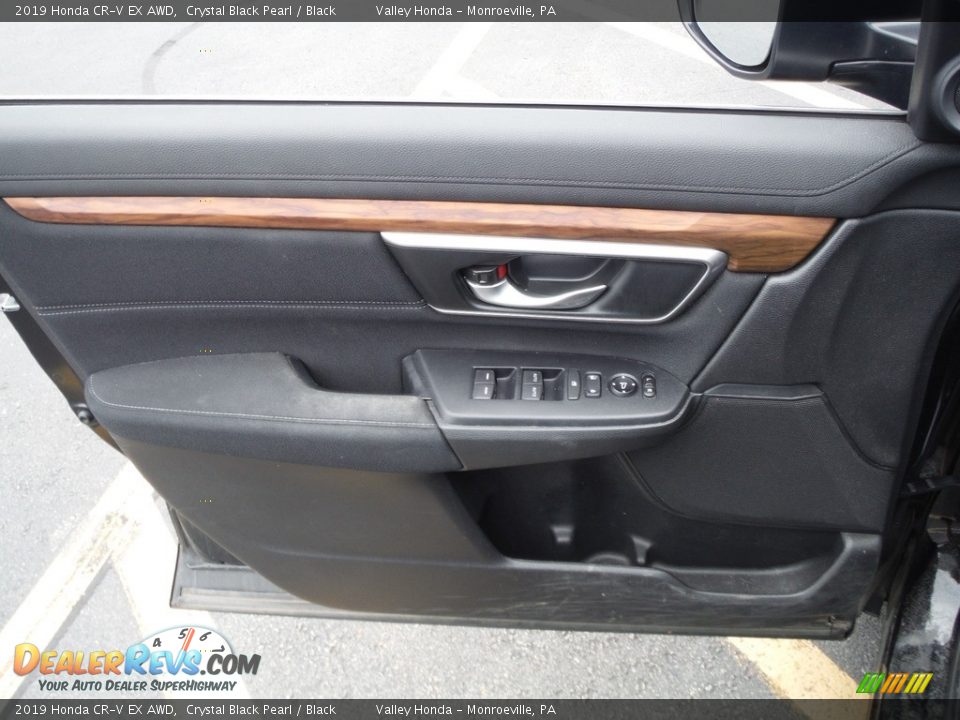 2019 Honda CR-V EX AWD Crystal Black Pearl / Black Photo #15