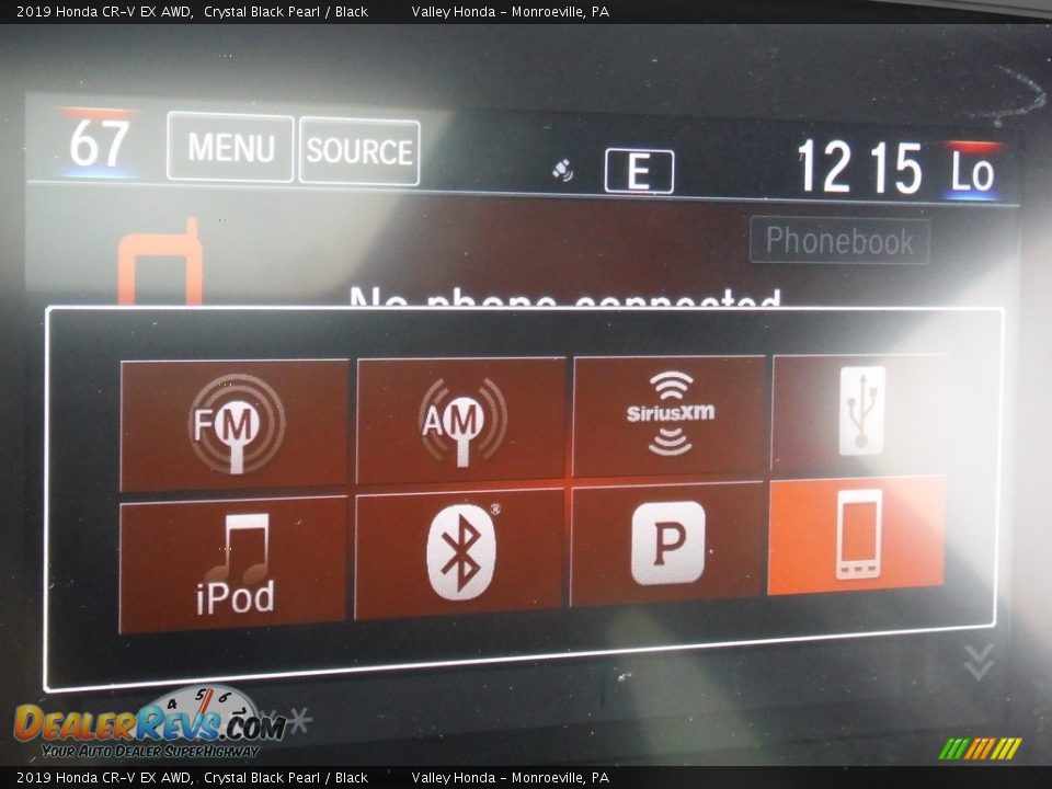 2019 Honda CR-V EX AWD Crystal Black Pearl / Black Photo #16