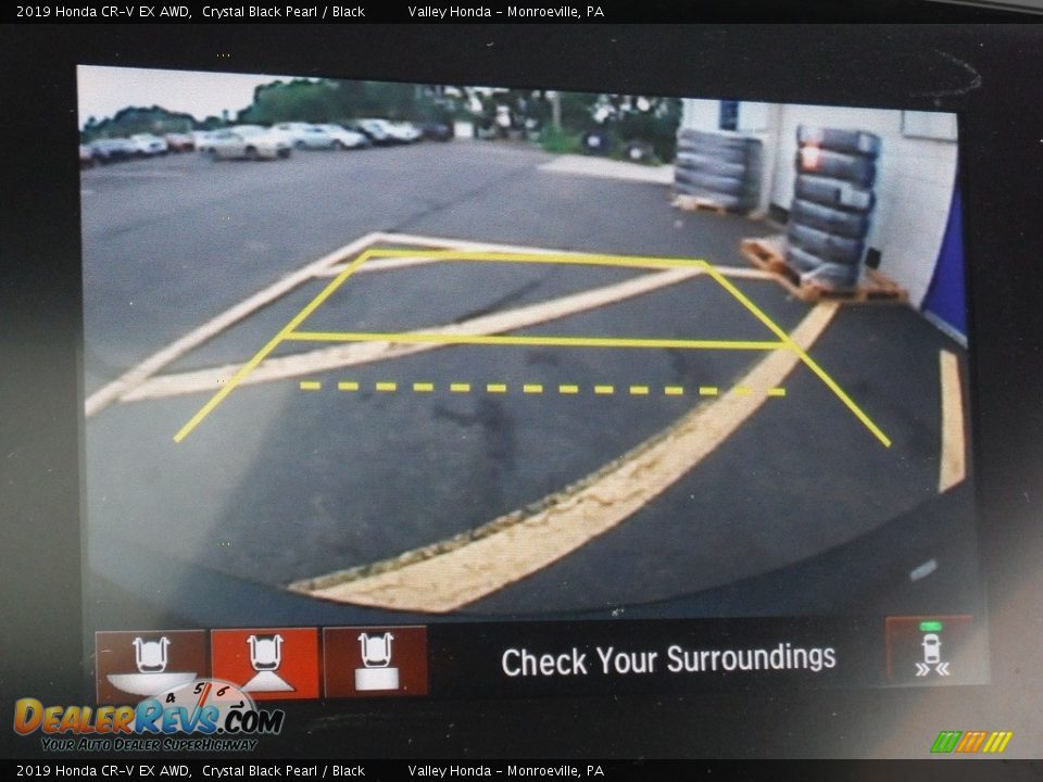 2019 Honda CR-V EX AWD Crystal Black Pearl / Black Photo #18