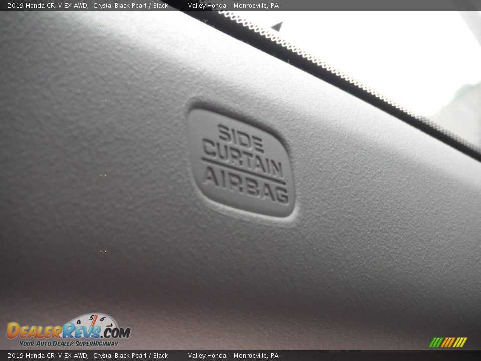 2019 Honda CR-V EX AWD Crystal Black Pearl / Black Photo #20
