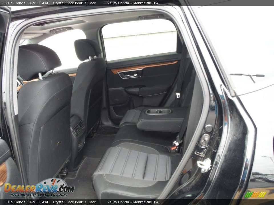 2019 Honda CR-V EX AWD Crystal Black Pearl / Black Photo #25