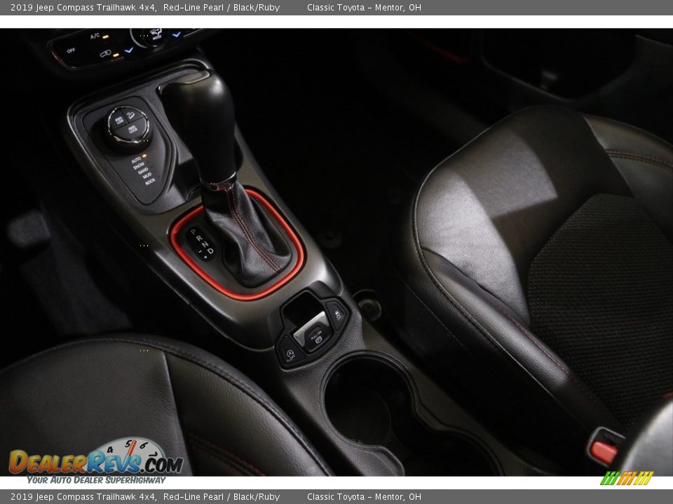 2019 Jeep Compass Trailhawk 4x4 Red-Line Pearl / Black/Ruby Photo #15