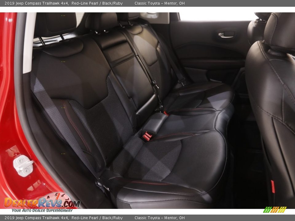 2019 Jeep Compass Trailhawk 4x4 Red-Line Pearl / Black/Ruby Photo #18