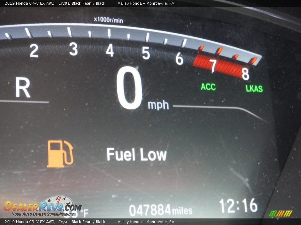 2019 Honda CR-V EX AWD Crystal Black Pearl / Black Photo #29