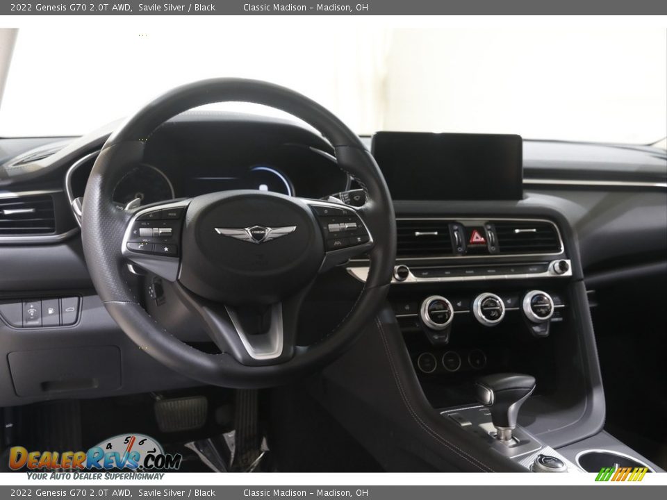 Dashboard of 2022 Genesis G70 2.0T AWD Photo #6
