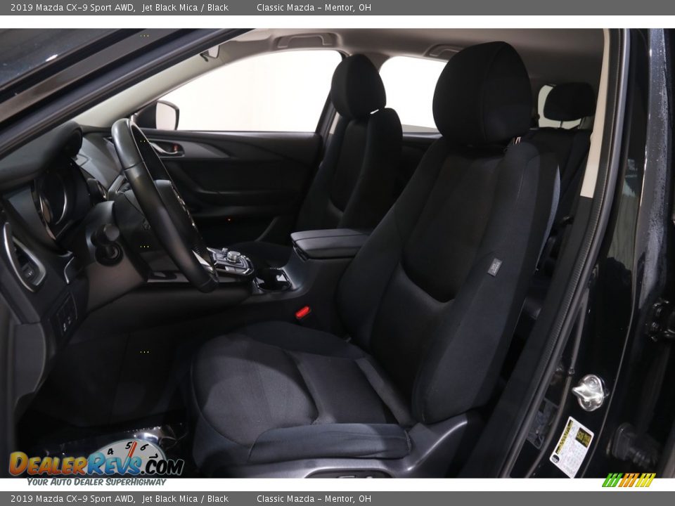 Front Seat of 2019 Mazda CX-9 Sport AWD Photo #5