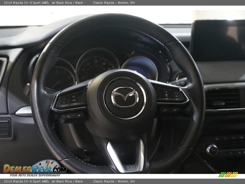 2019 Mazda CX-9 Sport AWD Steering Wheel Photo #7