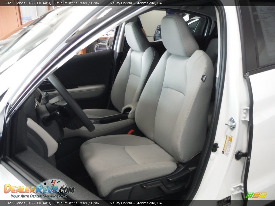 2022 Honda HR-V EX AWD Platinum White Pearl / Gray Photo #15