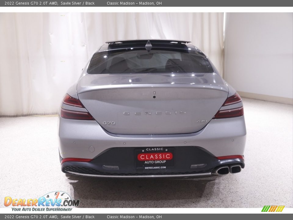 2022 Genesis G70 2.0T AWD Savile Silver / Black Photo #19