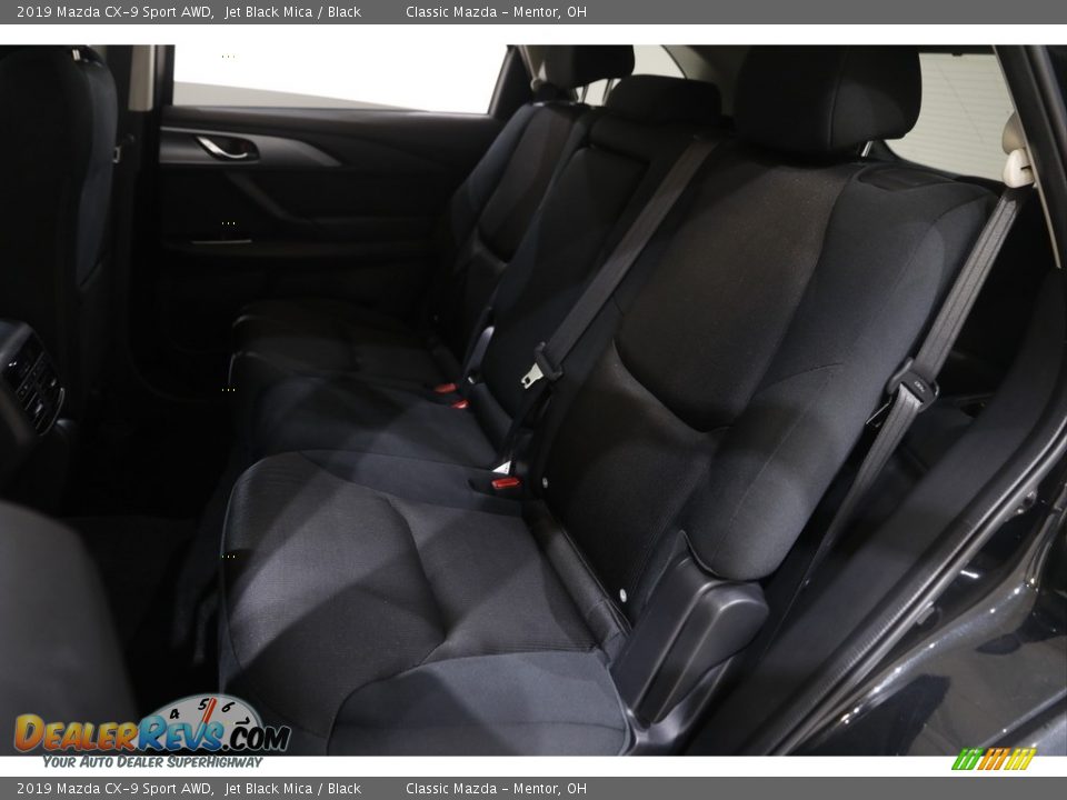 2019 Mazda CX-9 Sport AWD Jet Black Mica / Black Photo #17