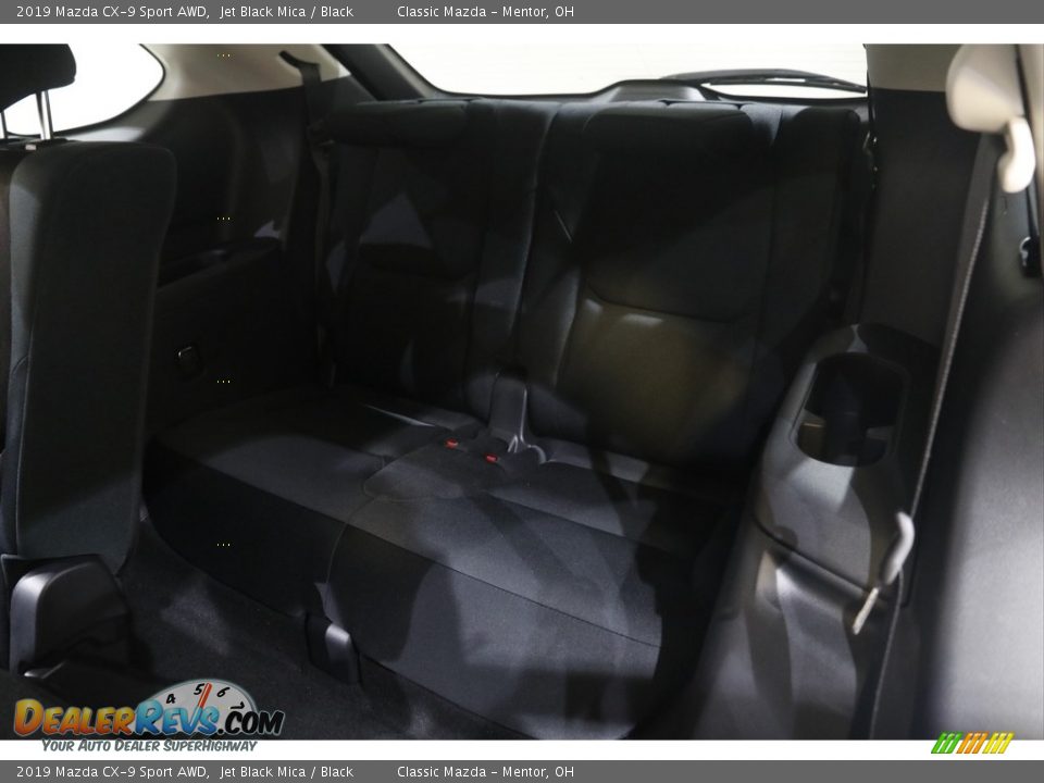 2019 Mazda CX-9 Sport AWD Jet Black Mica / Black Photo #18