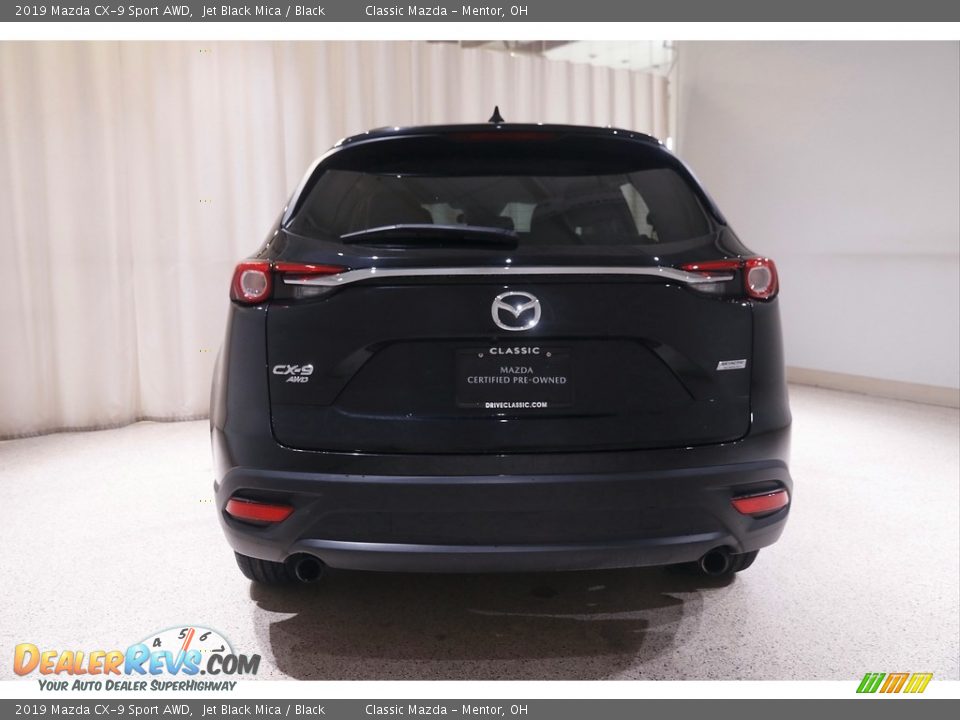 2019 Mazda CX-9 Sport AWD Jet Black Mica / Black Photo #19