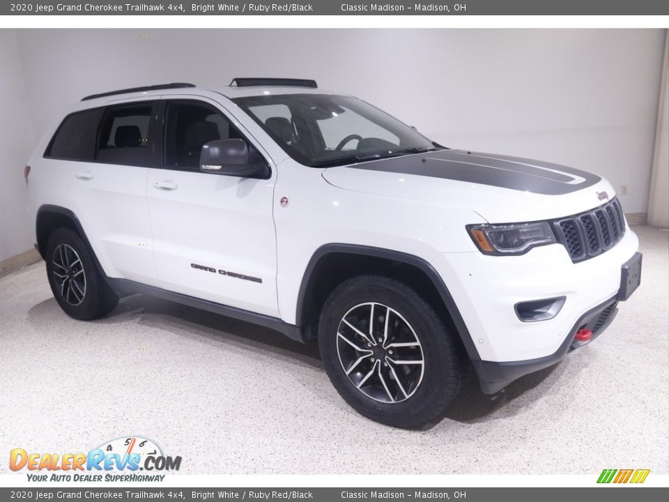 Bright White 2020 Jeep Grand Cherokee Trailhawk 4x4 Photo #1