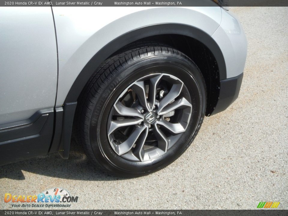 2020 Honda CR-V EX AWD Lunar Silver Metallic / Gray Photo #4