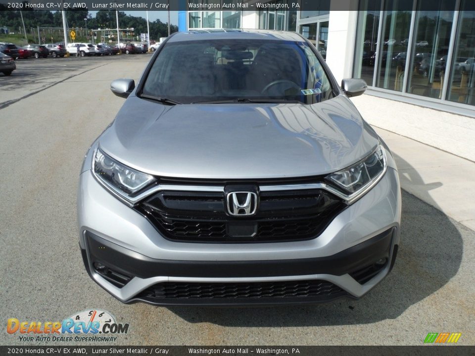 2020 Honda CR-V EX AWD Lunar Silver Metallic / Gray Photo #5