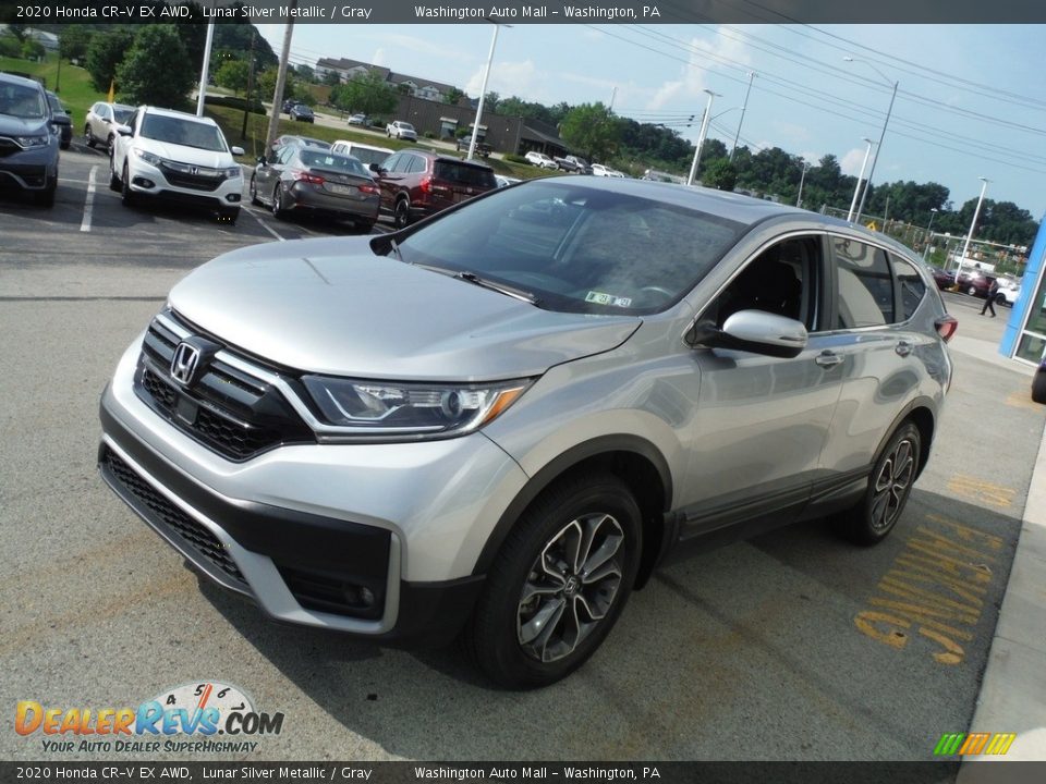 2020 Honda CR-V EX AWD Lunar Silver Metallic / Gray Photo #6