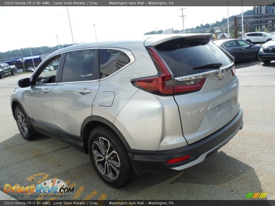 2020 Honda CR-V EX AWD Lunar Silver Metallic / Gray Photo #8