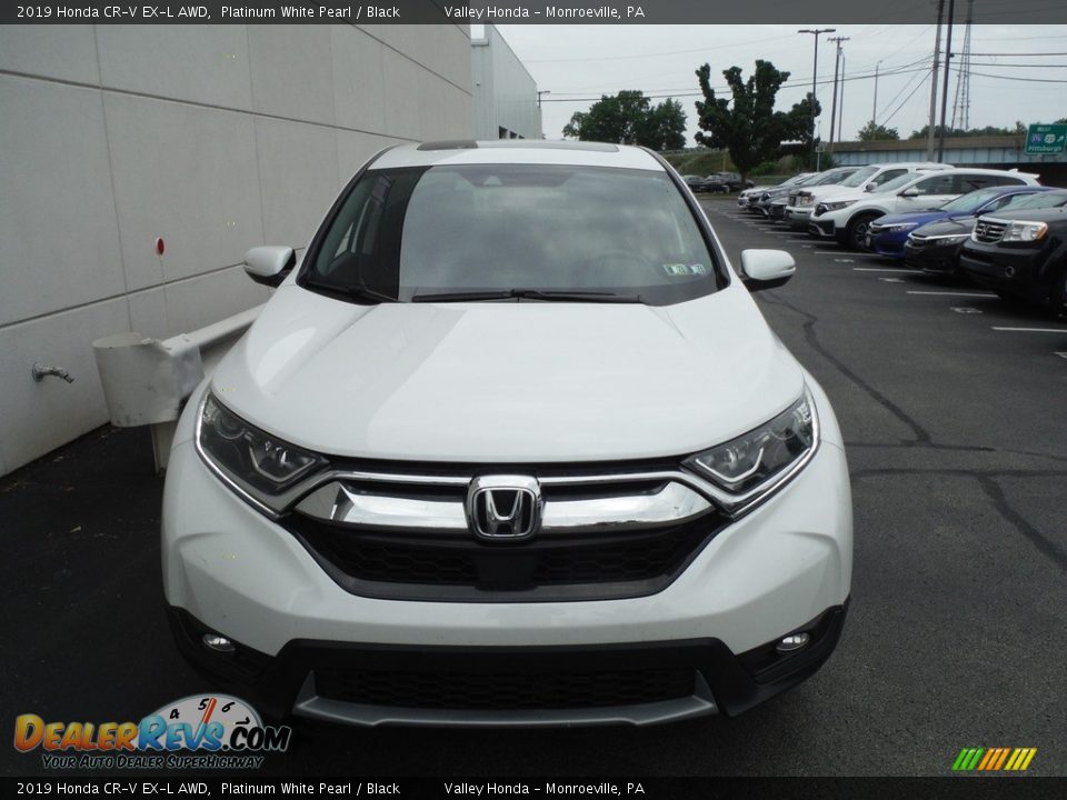 2019 Honda CR-V EX-L AWD Platinum White Pearl / Black Photo #4