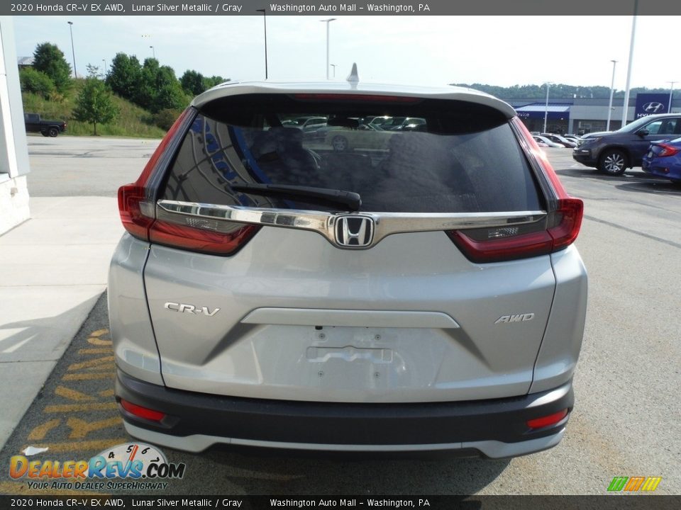 2020 Honda CR-V EX AWD Lunar Silver Metallic / Gray Photo #9