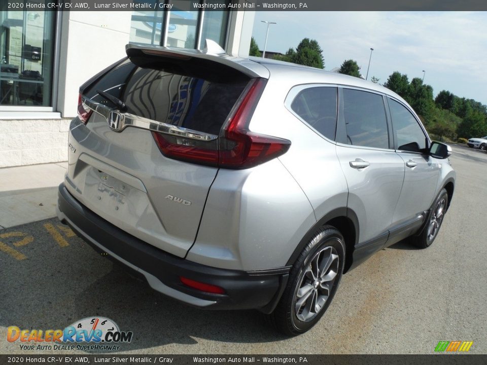 2020 Honda CR-V EX AWD Lunar Silver Metallic / Gray Photo #10