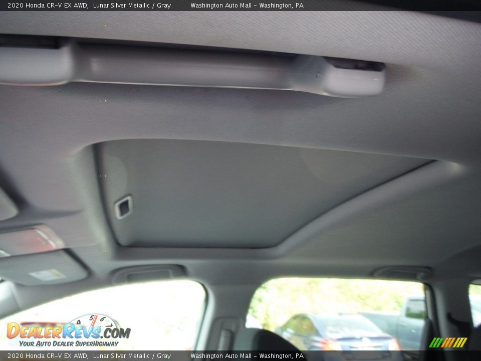 2020 Honda CR-V EX AWD Lunar Silver Metallic / Gray Photo #12