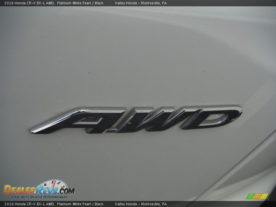 2019 Honda CR-V EX-L AWD Platinum White Pearl / Black Photo #10