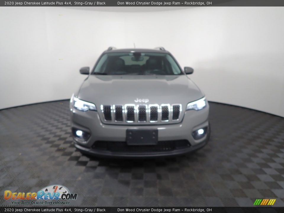 2020 Jeep Cherokee Latitude Plus 4x4 Sting-Gray / Black Photo #6