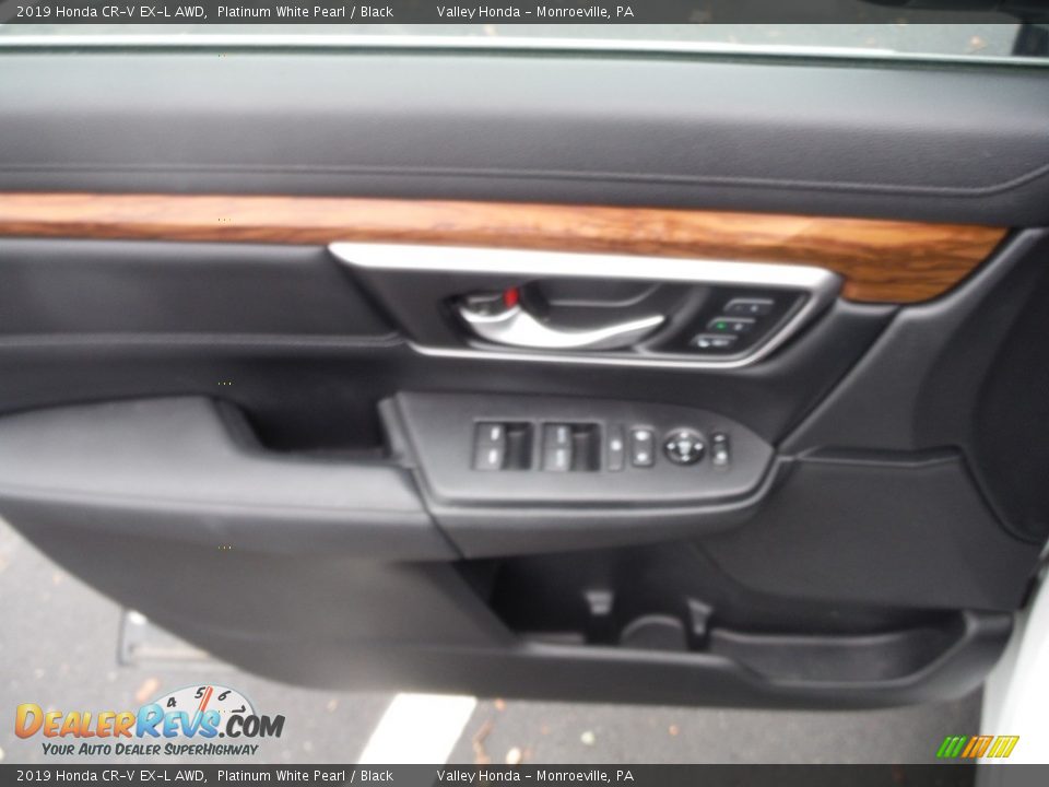 2019 Honda CR-V EX-L AWD Platinum White Pearl / Black Photo #12