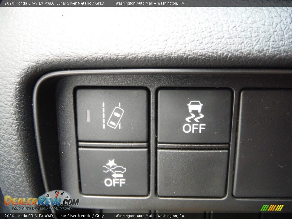 2020 Honda CR-V EX AWD Lunar Silver Metallic / Gray Photo #17