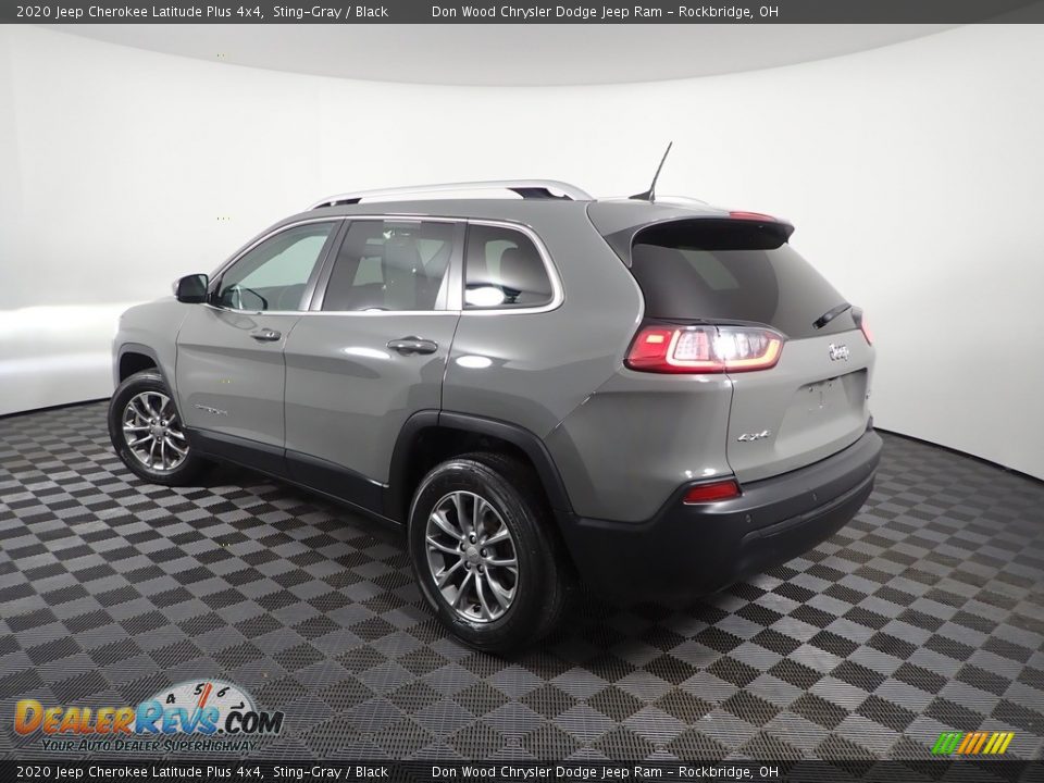 2020 Jeep Cherokee Latitude Plus 4x4 Sting-Gray / Black Photo #8