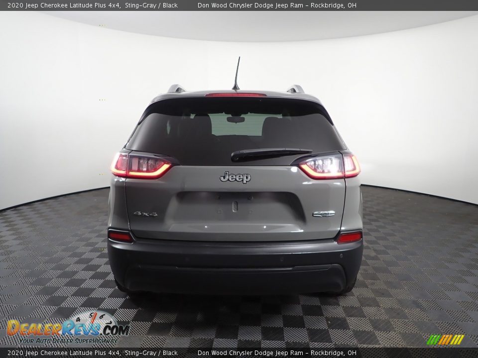 2020 Jeep Cherokee Latitude Plus 4x4 Sting-Gray / Black Photo #9