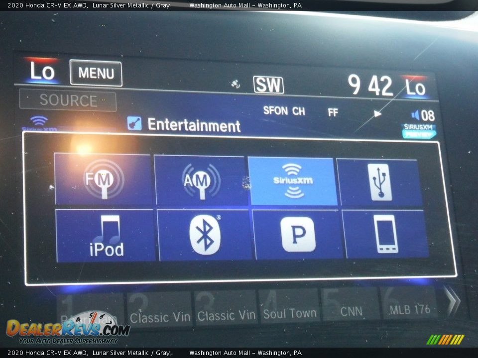 2020 Honda CR-V EX AWD Lunar Silver Metallic / Gray Photo #20