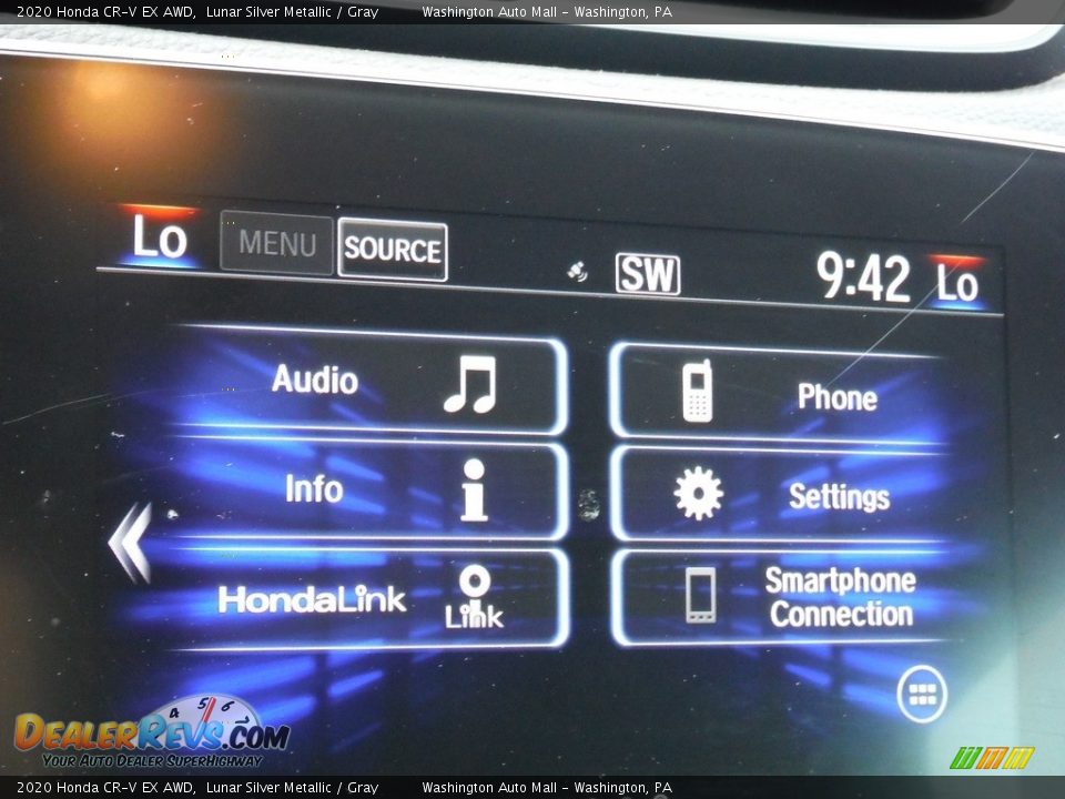2020 Honda CR-V EX AWD Lunar Silver Metallic / Gray Photo #21