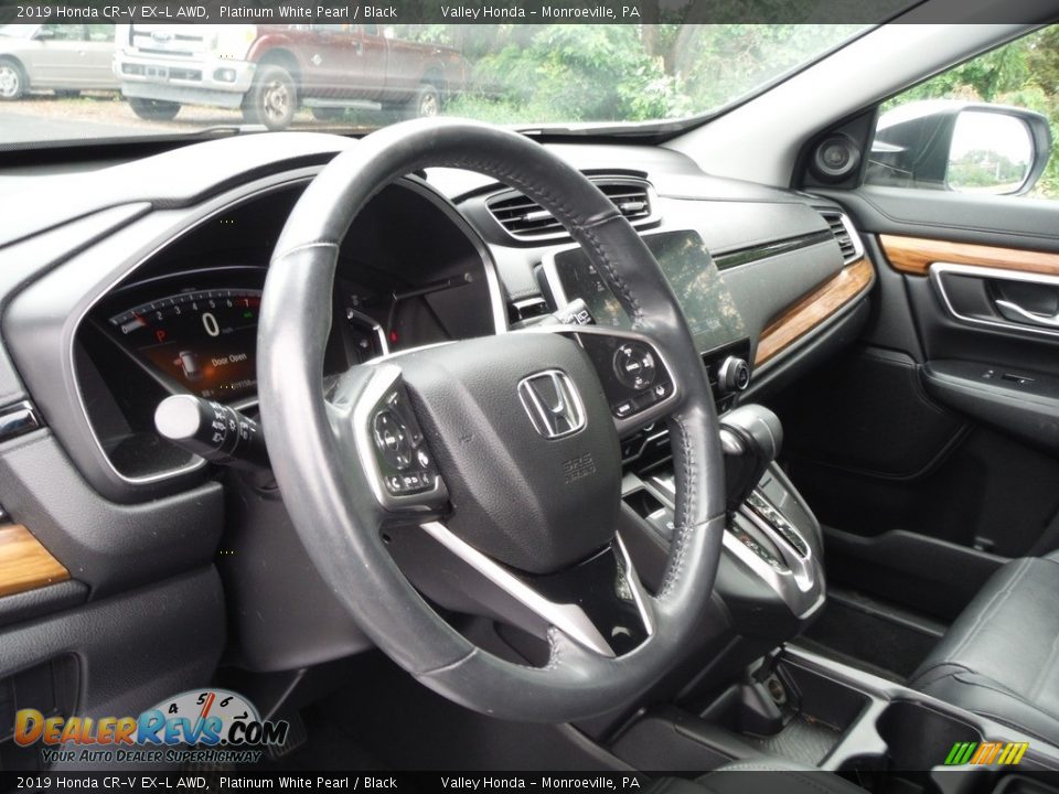 2019 Honda CR-V EX-L AWD Platinum White Pearl / Black Photo #16