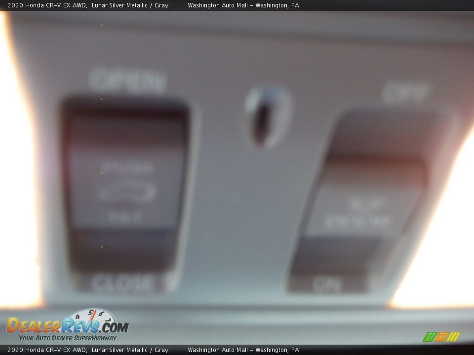 2020 Honda CR-V EX AWD Lunar Silver Metallic / Gray Photo #22